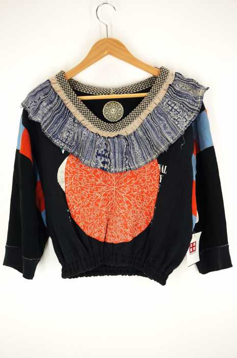 AODRESS（アオドレス） リメイクパッチワークスウェット レディース トップス