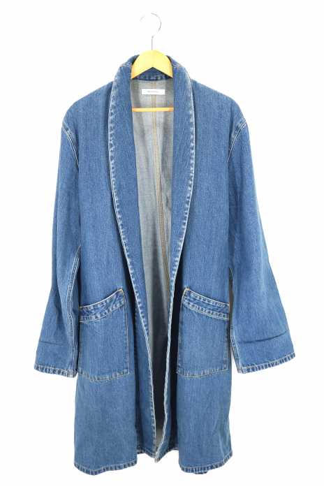 moussy （マウジー） DENIM GOWN JACKET デニムガウンジャケット レディース アウター