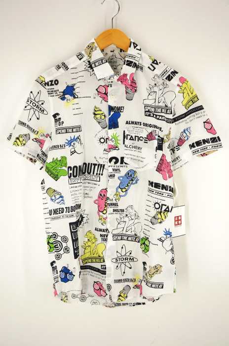 KENZO（ケンゾー） Cartoon x Flyer Short Sleeve Shirt メンズ トップス