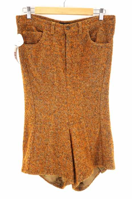 JUNYA WATANABE COMME des GARCONS （ジュンヤワタナベコムデギャルソン） AD2004 04AW 「M」ネップ地変形サルエルパンツ レディース パンツ