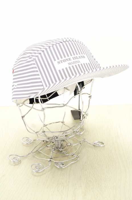 STONE ISLAND （ストーンアイランド） MARINA STRIPE CAP メンズ 帽子