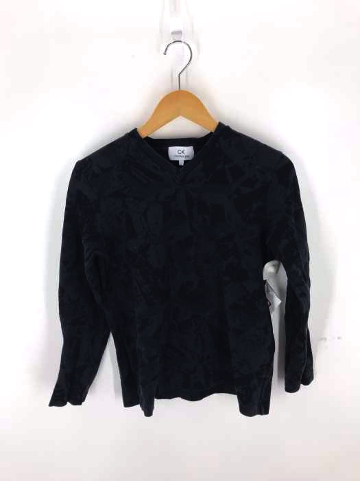 CALVIN KLEIN（カルバンクライン） 総柄Vネックトップス メンズ トップス