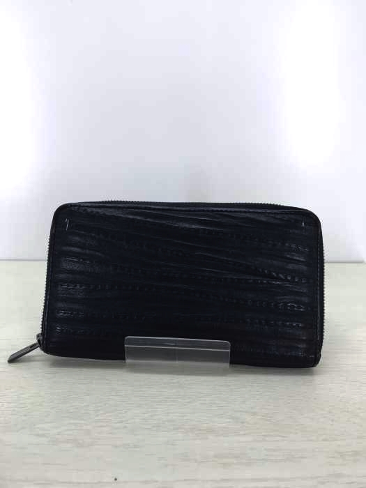 ISSEY MIYAKE MEN（イッセイミヤケメン） ラウンドジップ シワ加工 クレープ加工 メンズ 財布・ケース