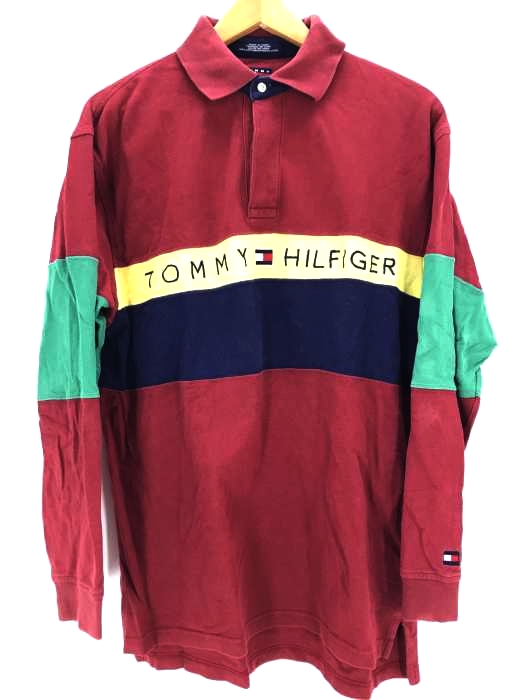 TOMMY HILFIGER（トミーヒルフィガー） ボーダーラガーシャツ メンズ トップス