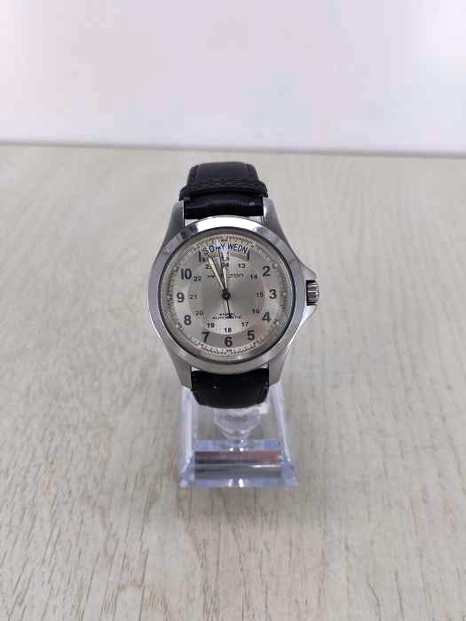 HAMILTON(ハミルトン) H644550 カーキ キング レザーストラップ 自動巻き腕時計 メンズ 腕時計