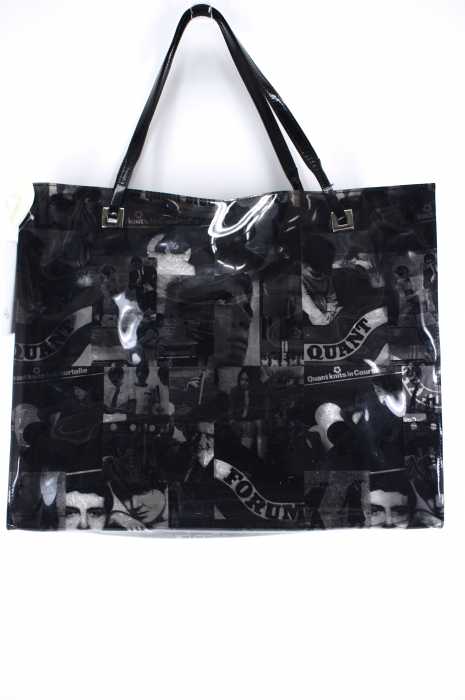 MARYQUANT （マリークワント） 総柄プリントビニルトートバッグ レディース バッグ