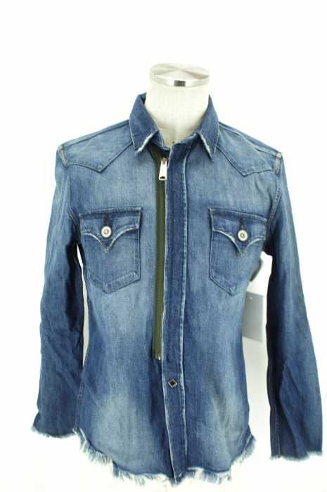Levi's Vintage Clothing （リーバイス） デニムウエスタンジップアップシャツ メンズ アウター