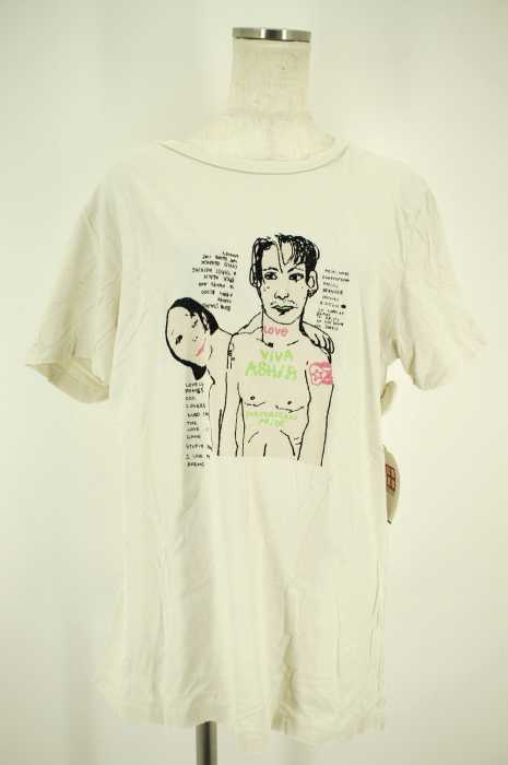 REMI RELIEF×Mark Gonzales （レミレリーフ × マークゴンザレス） プリントTシャツ メンズ トップス