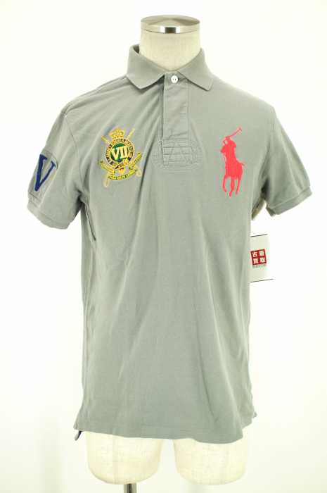 POLO RALPH LAUREN （ポロラルフローレン） ビッグポニー刺繍　CUSTOM FIT　半袖ポロシャツ メンズ トップス