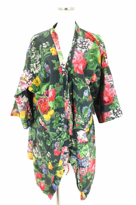 ROYAL SILK (ロイヤルシルク) 花柄羽織 レディース トップス