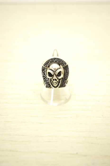 CRIMIE × BILL WALL LEATHER (クライミー ビルウォールレザー) SKULL HORSESHOE RING スカルホースシューリング メンズ アクセサリー