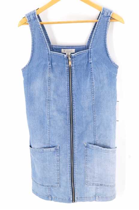 guess los angeles（ゲスロサンゼルス） Nancy Denim A-Line Dress レディース トップス