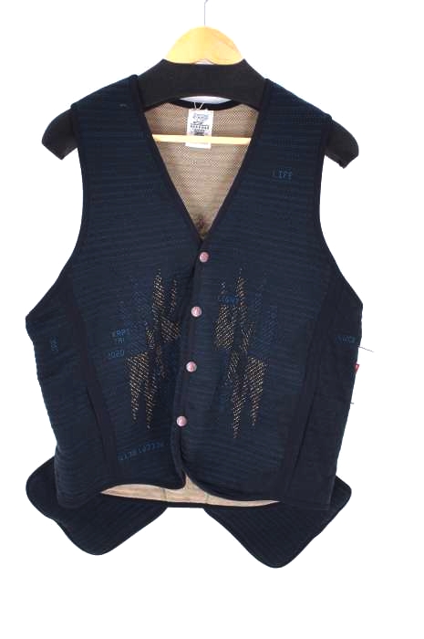 KAPITAL(キャピタル) 20AW BYBORRE 3D KNIT VEST チマヨベスト メンズ トップス