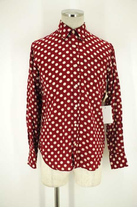 soe shirts （ソーイシャツ） ドット柄テンセルシャツ メンズ トップス