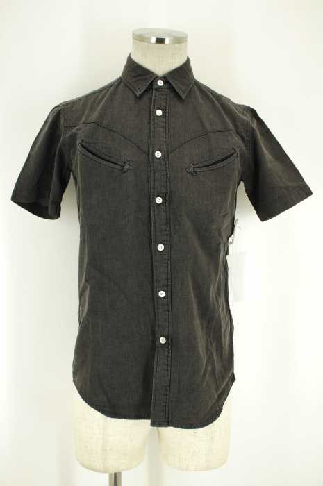 MISTER GENTLEMAN (ミスタージェントルマン) WESTERN DENIM S/S SHIRTS シャツ メンズ トップス