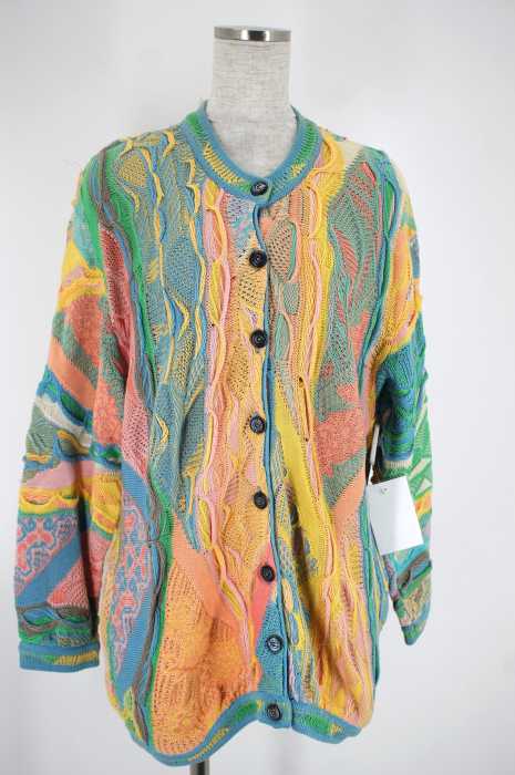 COOGI クレイジーパターンニット　カーディガン レディース トップス