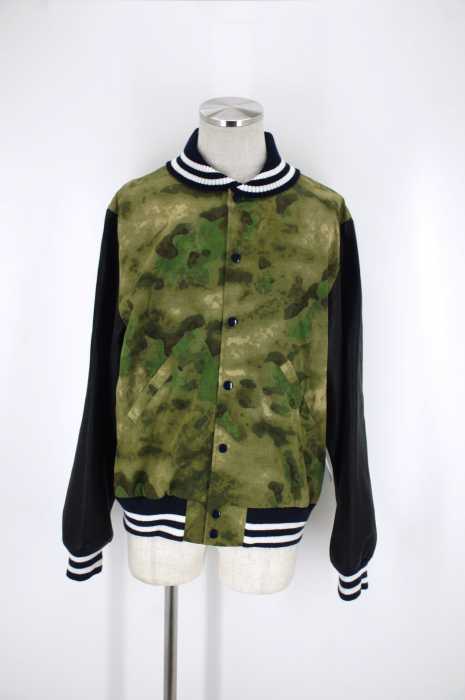  MARC MCNAIRY () カモ柄スタジャン メンズ アウター