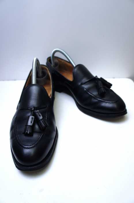 CROCKETT&JONES （クロケットアンドジョーンズ） 9376 cavendish　カーフレザータッセルローファー メンズ シューズ
