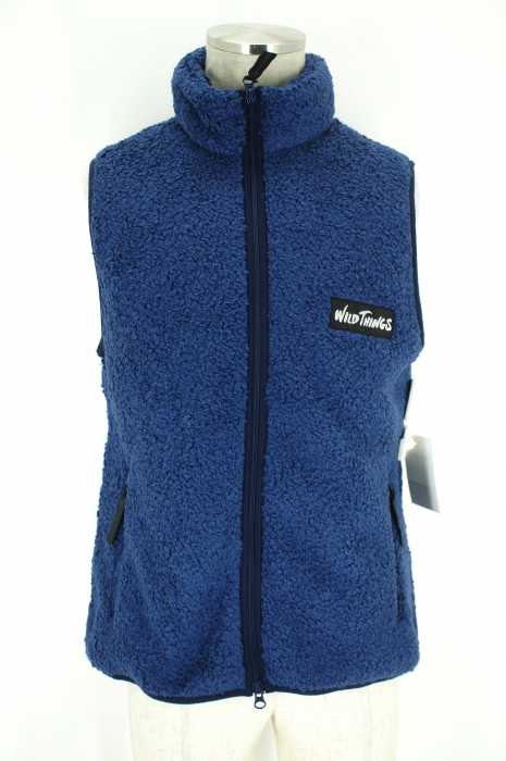 WILDTHINGS (ワイルドシングス) MONSTER FLEECE VEST ボアベスト メンズ トップス