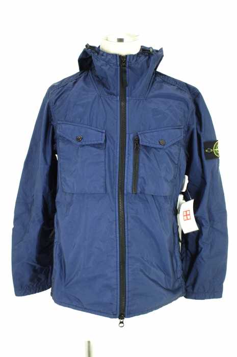 STONE ISLAND （ストーンアイランド） 15AW Flock Nylon Hooded Shirt Jacket メンズ アウター