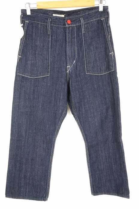 CANTON OVERALLS × niko and…（キャントンオーバーオールズ ニコアンド） ライトオンスデニムベイカーパンツ メンズ パンツ