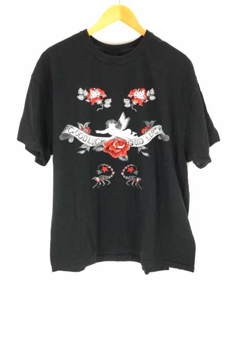 s'yte by Yohji Yamamoto（サイトバイヨウジヤマモト） 19SS  20/CottonJersey Pirate Tattoo T-Shirt  プリントTシャツ メンズ トップス