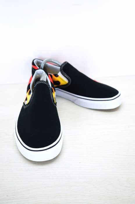 VANS （バンズ ） CLASSIC SLIPON FLAME メンズ シューズ