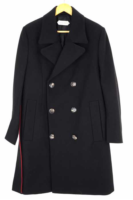 NAMACHEKO （ナマチェコ） DOUBLE BREATED PIPING COAT メンズ アウター