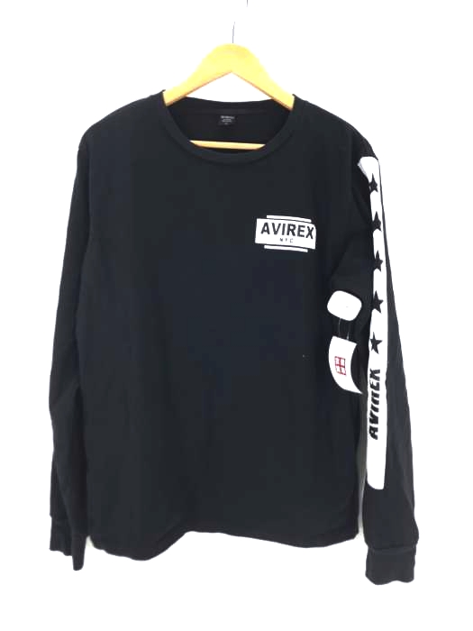 AVIREX（アヴィレックス） STARS & LINE CREW NECK T-SHIRT メンズ トップス