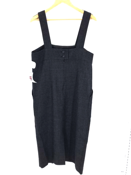 SHIPS Primary Navy Label（シップス プライマリーネイビーレーベル） サロペット チェックワンピース レディース ワンピース
