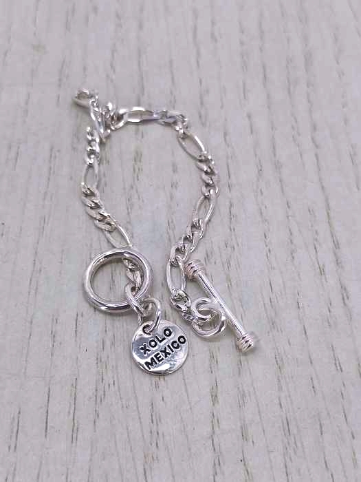 XOLO MEXICO（ショロ メキシコ） FIGARO LINK BRACELET EXSMALL シルバー925 レディース アクセサリー