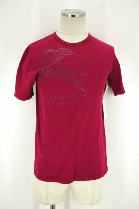 BURBERRY BLACK LABEL （バーバリーブラックレーベル） プリントデザイン半袖Tシャツ メンズ トップス