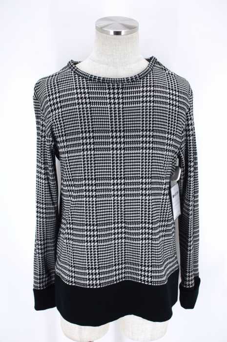 THE RERACS () 14AW 千鳥格子柄カットソー メンズ トップス