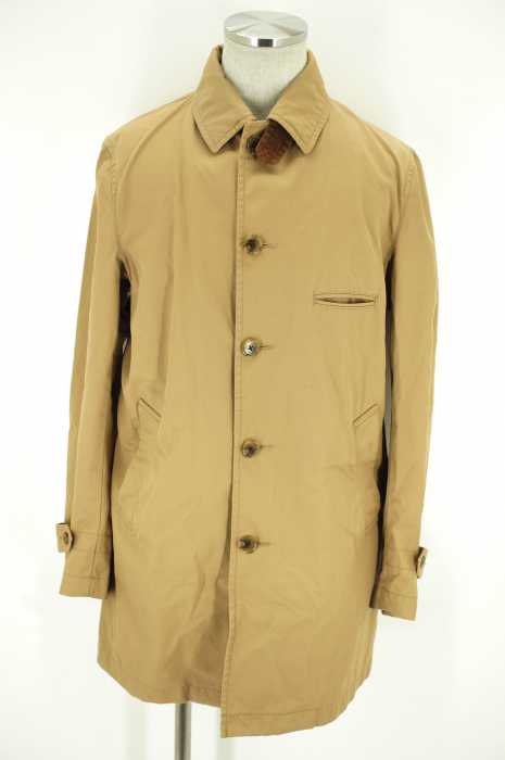 UNITED ARROWS green label relaxing (ユナイテッドアローズグリーンレーベルリラクシング) コットンロングコート ステンカラー メンズ アウター