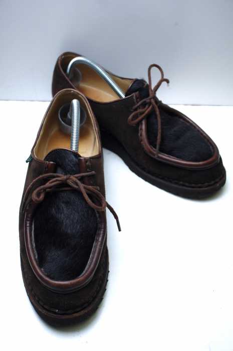 STRASBURGO×Paraboot （ストラスブルゴ×パラブーツ） 別注Michael　ハラコシューズ メンズ ファッション雑貨