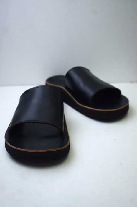 THE SANDALMAN (サンダルマン) 「SLIDERS CHROMEXCEL」HORWEENレザーサンダル メンズ シューズ