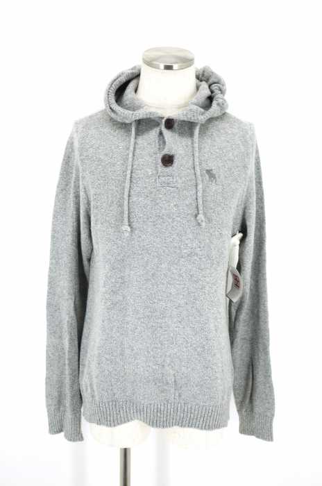 Abercrombie & Fitch （アバクロンビーアンドフィッチ） ニットプルオーバーパーカー メンズ トップス
