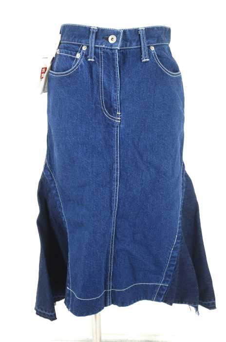 Sacai (サカイ) ドッキングフレアデニムスカート レディース スカート
