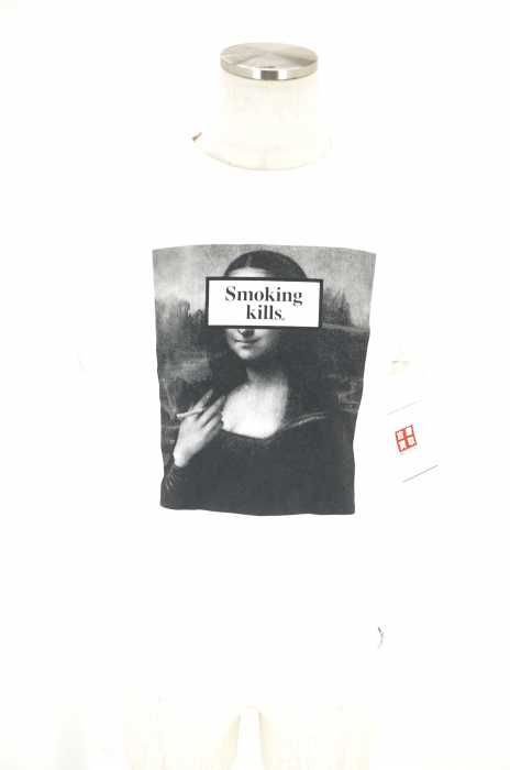 FR2 (エフアールツー) Smoking kills フォトプリントTシャツ メンズ トップス