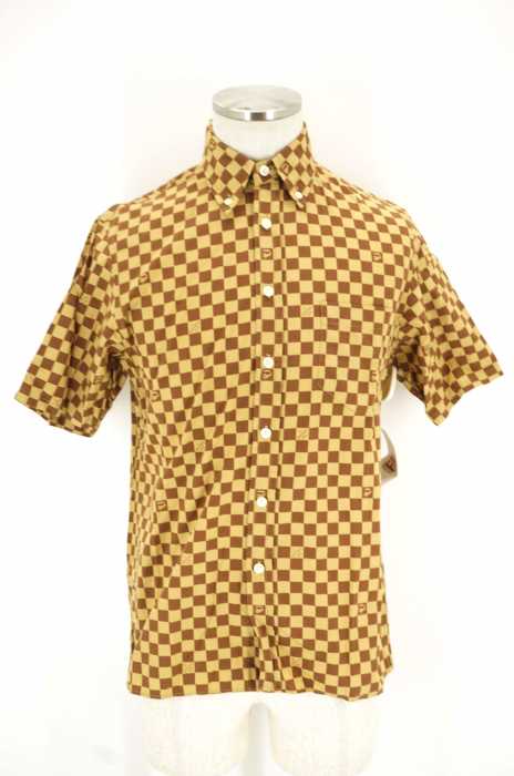 A BATHING APE （アベイシングエイプ） 半袖総柄シャツ メンズ トップス