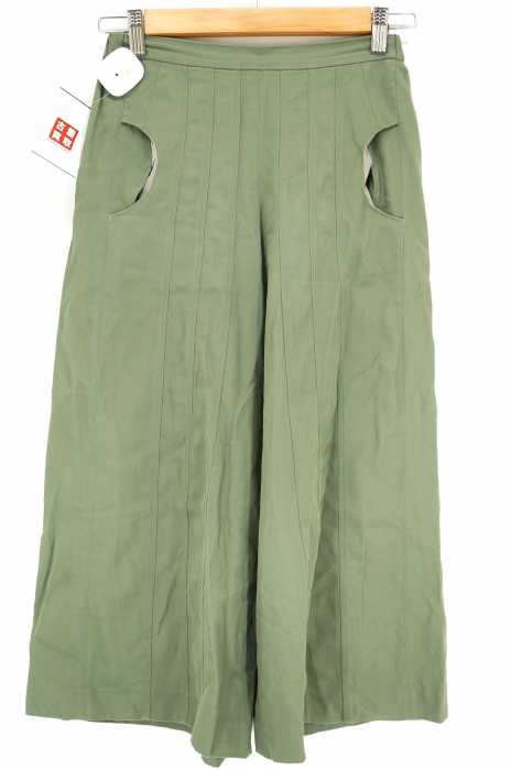 NAVY.WO （ネイビーウォ） フロントパッチワークワイドパンツ レディース パンツ