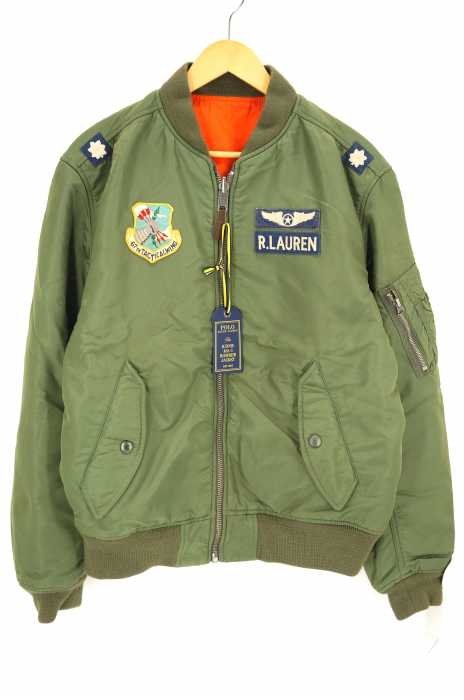 Polo by RALPH LAUREN （ポロバイラルフローレン） アイコニック MA-1 ボンバージャケット メンズ アウター