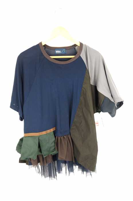 kolor(カラー) patchwork T-shirt パッチワークTシャツ レディース トップス