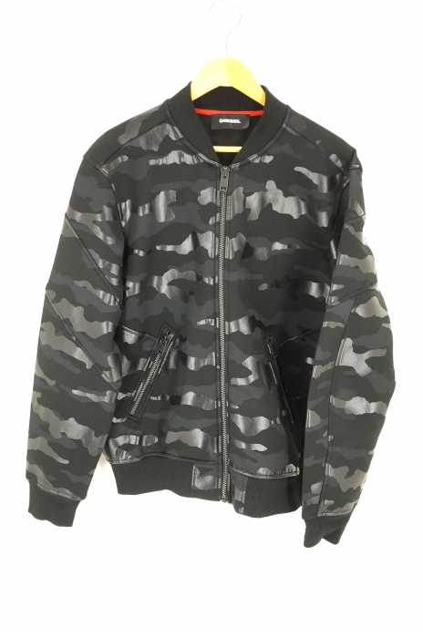 DIESEL （ディーゼル） ボンディングカモフラフライトジャケット メンズ アウター