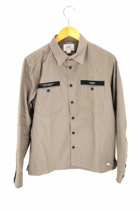 CRIMIE （クライミー） HERRINGBONE WORK SHIRTS ヘリンボーンシャツ メンズ トップス