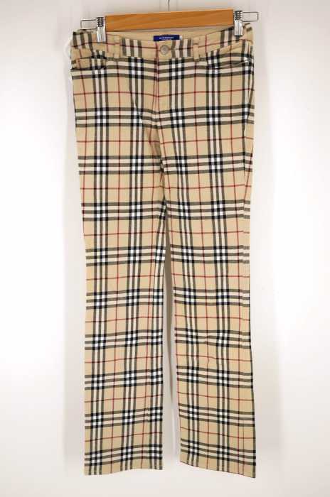 BURBERRY BLUE LABEL（バーバリーブルーレーベル） ノバチェックストレッチパンツ レディース パンツ