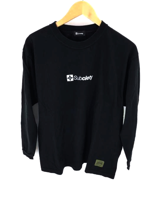 Subciety（サブサエティ） ロゴ刺繍Tシャツ メンズ トップス