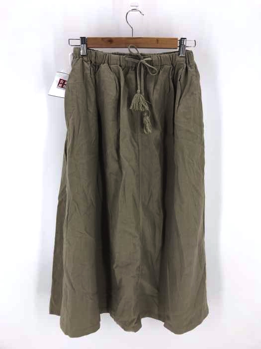 GOHEMP（ゴーヘンプ） FOLK CHIC GATHER SKIRT  フォークチック　ギャザースカート レディース スカート