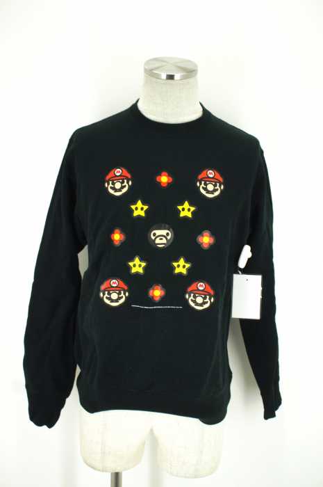 A BATHING APE × Nintendo  (ア ベイシング エイプ) マイロモノグラムスウェット メンズ トップス