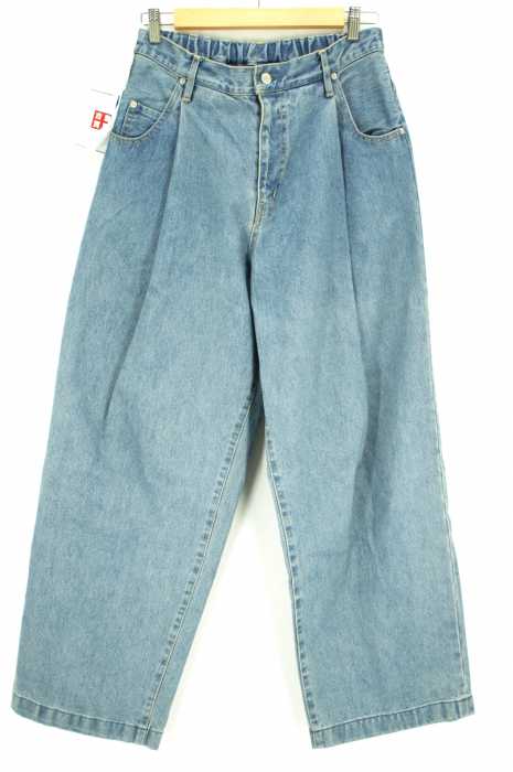 NEON SIGN （ネオンサイン） 344 Used Wide Denim Slacks ワイドデニム